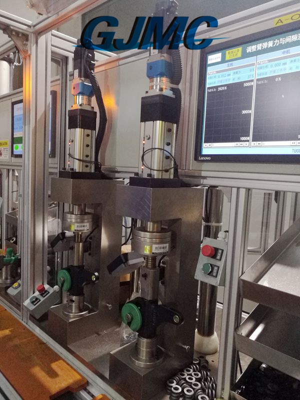 調(diào)整臂彈簧力與間隙測試專機